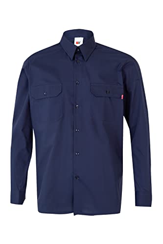 Velilla 520, Camisa manga larga, color Azul Marino, Talla XL