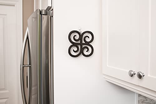Gasaré TRIVET - INFINITY CIRCLES - CAST IRON Cast Iron Trivet, Metal Trivet thumb #3