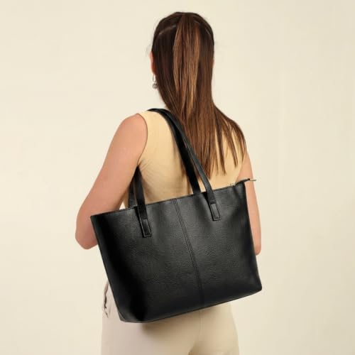 Image of Women's Stylish Handbag | Premium PU Leather Tote Bag for Women | Large Capacity Shoulder Bag for Office, College & Daily Use