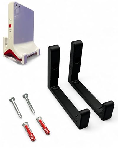 Support mural pour AVM Fritz! Repeater 6000 Support mural avec matériel de fixation (noir)