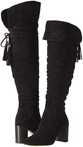 Karl Lagerfeld Paris Women's RAZO Over-The-Knee Boot, Black, 7.5 | Image 6