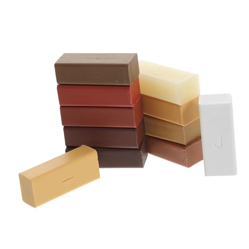 HOOTNEE Kit de Reparación para Suelos Laminados y Madera con Cera Maleable Colores para Arañazos y Daños Parquet Puertas y Muebles Relleno Resistente para Suelos y Vinilo Fácil Aplicación