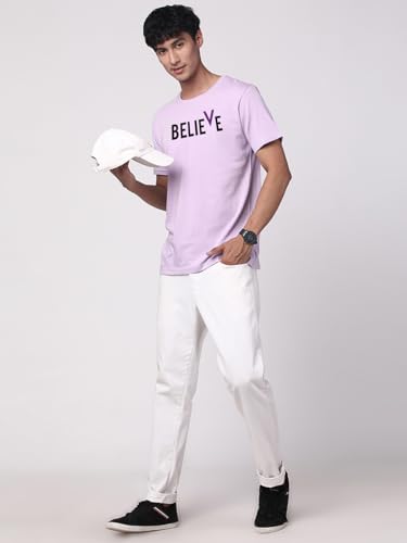 Image of ADRO Men Cotton Regular Printed Tshirt
