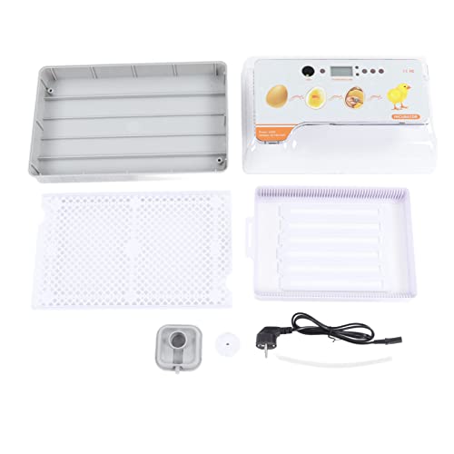 BAOFUYA Vollautomatische Ei-Inkubation 20 Ei-Inkubator-Tablett Digitale Ei-Brutmaschine zum Ausbrüten von Hühnern, Eiern… – Bild 3