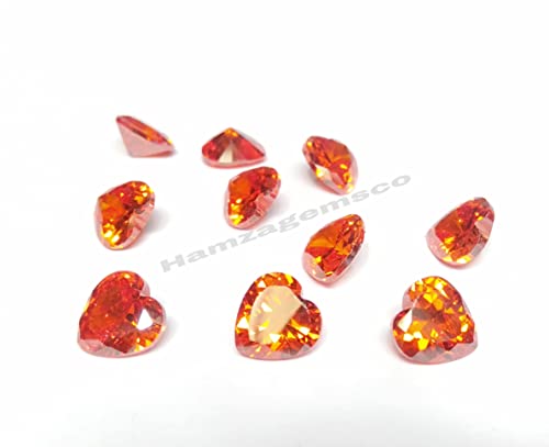 Oxyde de zirconium orange pour fabriquer des cadeaux de Saint-Valentin uniques