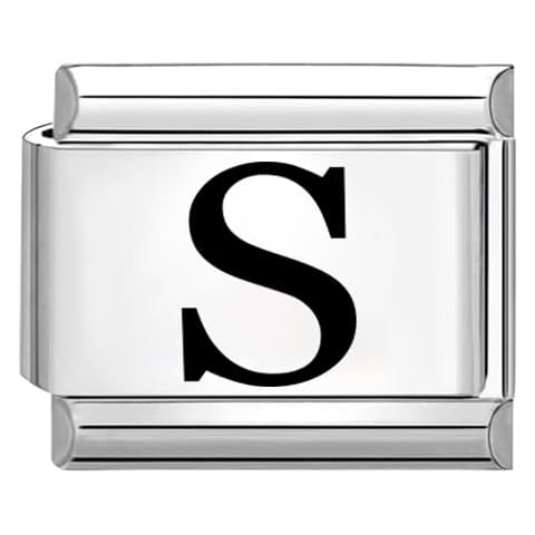 Quiges 9mm Italian Charm Link Module Cover