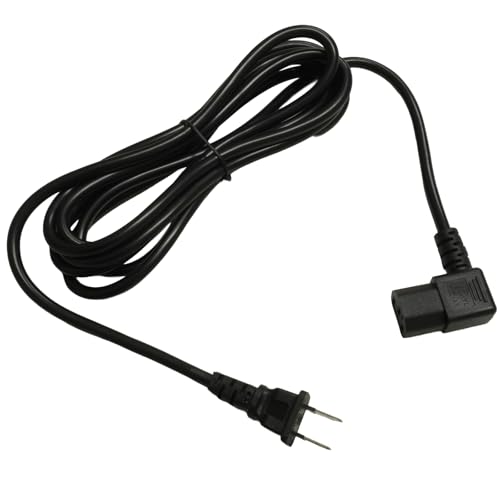 Kaito Denshi(海渡電子) AC電源ケーブル 3ピン L字 IEC 60320 C13 ブラック RoHS 3m