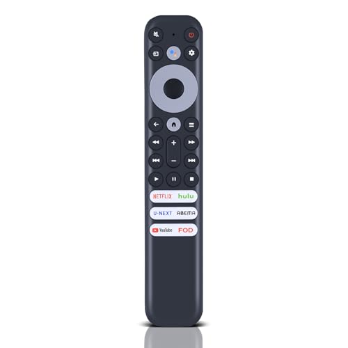 Amazon | テレビリモコン RC902VFJB1 for TCL チューナーレステレビ用