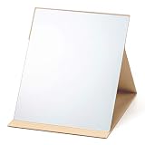 HORIUCHI MIRROR ナピュアフォールディングミラー LLサイズ ベージュ 折立ミラー クリスマス 贈り物