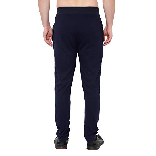 Image of Fort Worth Men's Regular Fit Active Wear Open Ankle Sports Trackpants