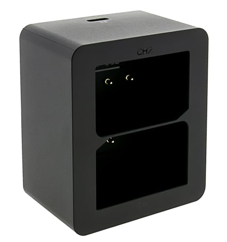 PATONA USB-C Cargador Doble Compatible con Leica 24029 BP-SCL7 M11P M11M | Carga Simultánea de 2 Baterías | con Cable USB-C, indicador LED y protección contra sobrecarga – Ideal para Viajes - imagen 2