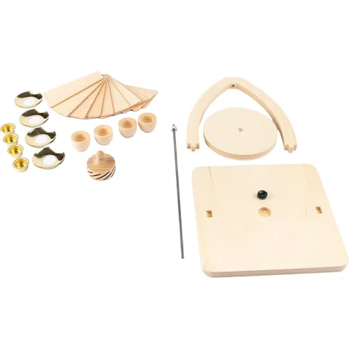 Holzwaren Egermann Bastelset 1-stöckige Pyramide ohne Bestückung -...