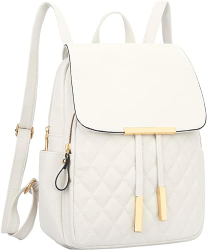 Image of Alice New Artistic National Style Oxford Large Capacity Girl Women's stylish Backpack under 500 (white)