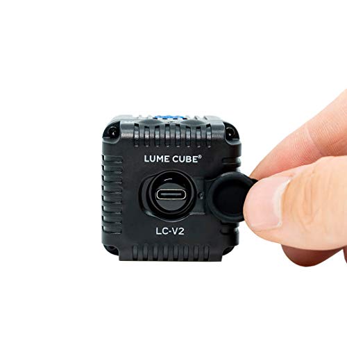 Lume Cube 2.0 Portable Lighting Kit | 16-Piece Accessory Bundle | for Photo and Video, Content Creation | for Sony, Nikon, Panasonic, Fuji, Canon, GoPro, Drones