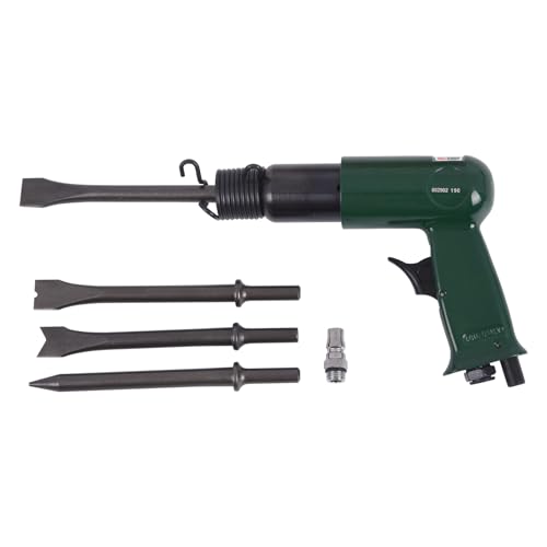 Doppy Air Hammer Kit, with Quick Change Retainer and 3 Chisels,3500 BPM, 1/4