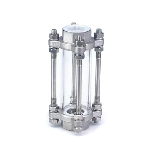 Viseur de flux inox 304 robuste avec dioptre haute résistance 1" BSPT 85 PSI