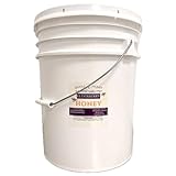 ELDERBERRY INFUSED HONEY - 5 GALLONS of HONEY - 60 lbs - BULK HONEY - Bucket by Arvoli Honey