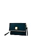 Dooney & Bourke Handbag, Pebble Grain Foldover Zip Crossbody - Black