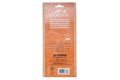 Traeger Grills BAC599 Replacement BBQ Cleaning Brush Head (2 Pack) for Traeger Cleaning Brush Grill Accessory by Traeger - Image 2