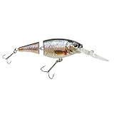Berkley Flicker Shad Jointed Fishing Lure, HD Fathead Minnow, 1/5 oz, 2in | 5cm Crankbaits, Size, Profile and Dive Depth Imitates Real Shad, Equipped with Fusion19 Hook