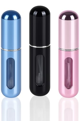 Mini Refillable Perfume Atomizer (3 Pack)