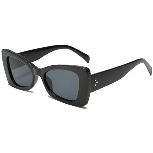 Retro Cat Eye Sunglasses for Women 90s-Style Classic Bow Frame Sun Glasses Fashion Vintage Blue Brown Shades N482