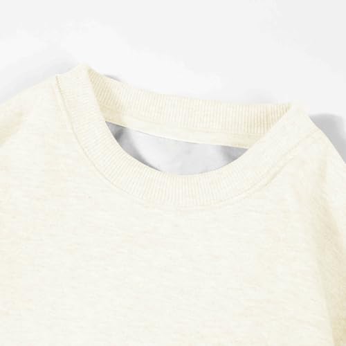 Kids Long Sleeve Fleece Sweatshirts Winter Thermal Warm Pullover Tops Casual Cozy Sweatshirt For Boys And Girls3