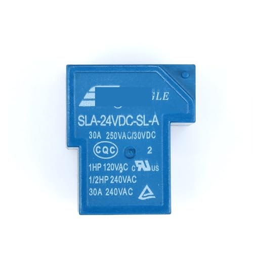 Relé SLA-12VDC-SL-A evita sobrecargas en placas PCB controlando hasta 30A con 4 pines