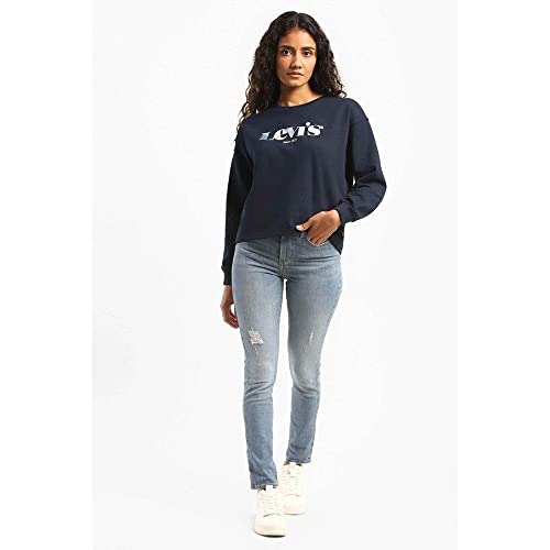 Image of Levi's Women's Cotton Hooded Neck Sweatshirt
