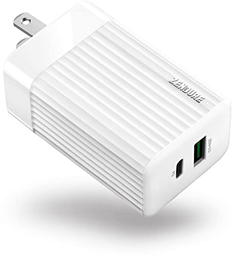 Zendure 65W PD }[d, Type C[d ^ ^܂肽ݎ,1*USB-A &1*USB-C |[g, GaN (KE) ACA_v^, MacbookAiPadAiPhoneAAndroidAAirpodsAD