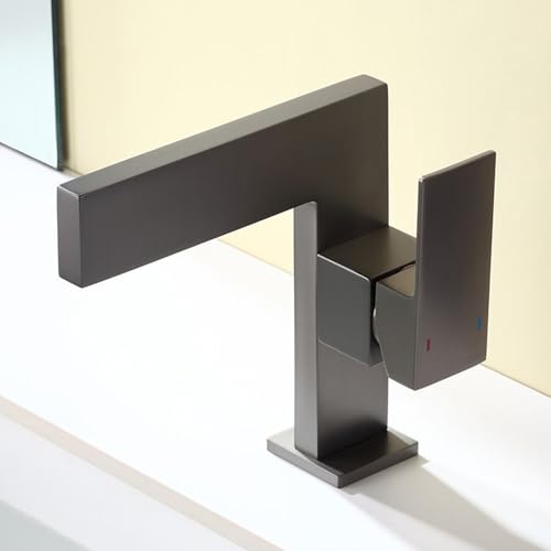 Robinet de lavabo bas résistant pour évier de salle de bains moderne