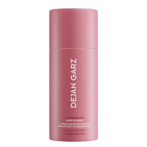 Dejan Garz Leave-In Cream für Glanz & Schutz – The Foundation – Reichhaltige Haarpflege für trockenes, mittleres & dickes Haar – Anti-Frizz Creme & intensive Konditionierung – Ohne Ausspühlen (100 ml)