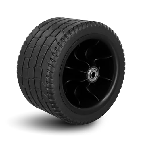 Wagon Replacement Wheel 7 Diameter X 4 360 Rotation Wheel For Wagon Cart Wheelbarrow Tires Collapsible Wagon Replacement Wheel Beach Wheels For Cart