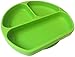 Twinkle - Plato de Silicona con Ventosa para Bebe - Plato Infantil Antideslizante con Succion para BLW y Aprendizaje Bebes (Verde)