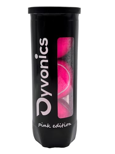 Dyvonics Padelbälle N1 Pink 3 Bälle (1 Dose) druckverpackt