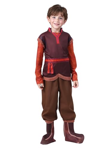Disfraz Iceman Kristoff para niños 9-10 años miniatura 6
