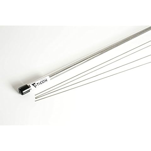 Ticon Industries - CP1 (Grade 1) Titanium Welding Filler Rod 39” Length - 1mm/.039" (1/4lb) Cover