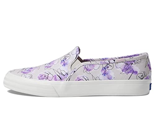 Image of Keds Womens Double Decker Canvas Slip On Sneakers Shoes Casual - Black
