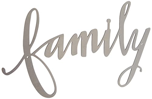 Primitives by Kathy 34224 Precison Cut Metal Word Sign, Family