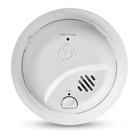 First Alert SMI100-AC, 9120B Replacement Hardwire Interconnect Smoke Alarm with Battery Backup, 1-Pack Cover