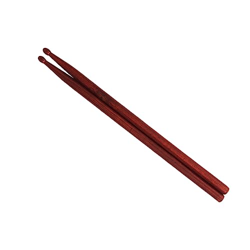 LIFKOME 1 par de baquetas duraderas para instrumentos de percusión, mazos cómodos para caja y batería de jazz, prácticas y seguras, de madera para músicos miniatura 1