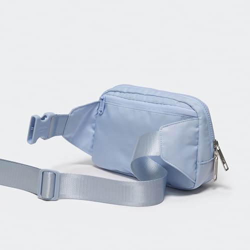 Pander Belt Bag Large 2L, Nylon Fanny Pack Purse for Women and Men with Adjustable Strap