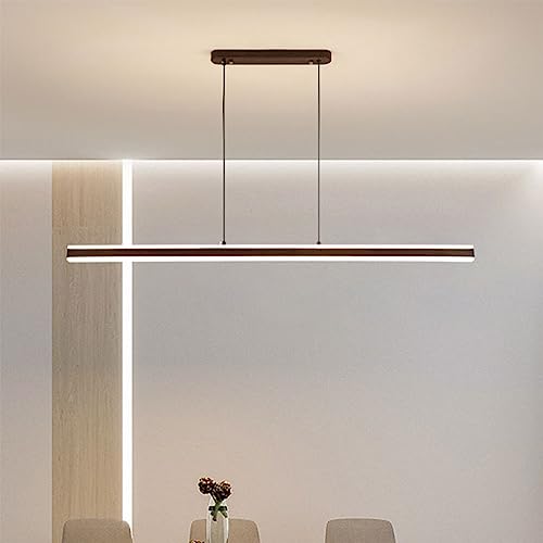 Lustre LED minimaliste en forme de branche avec éclairage suspendu à intensité variable - 2