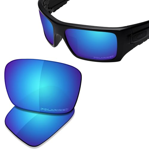 Image of SAUCER Premium Replacement Lenses & Nosepads for Oakley Si Ballistic Det Cord OO9253 | UV400 Protection, Anti-Scratch