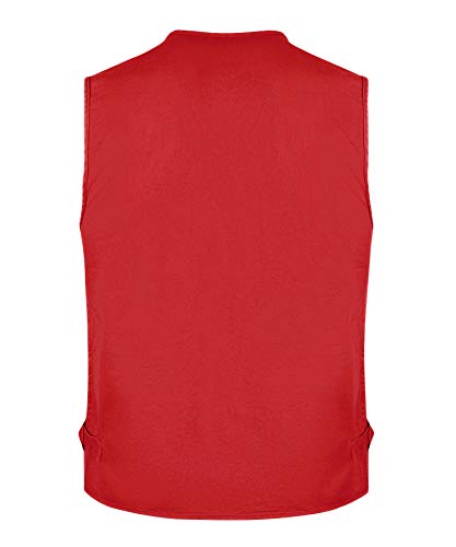 Jade Hare Men's Lightweight Fishing Safari Vest Travel Outdoor Work Sleeveless Jacket Cargo Vests Military Shooting Clothing3