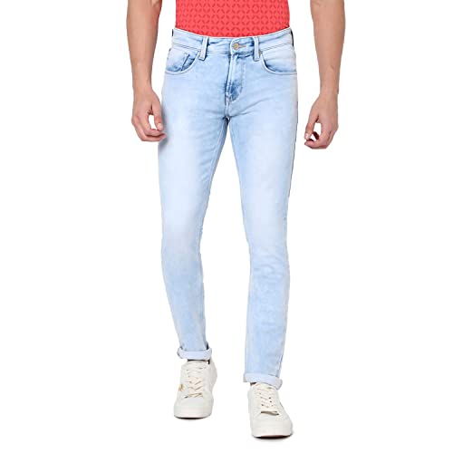 Image of Spykar Men's Super Skinny Fit Jeans