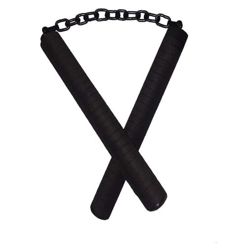 Image of Original Nunchaku Karate Equipment Nunchucks with Black Foam Handle