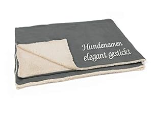 Direkt-Stick.De S-820 Hundedecke XL Personalisiert