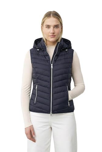ONUA Leichte Steppweste Damen mit abnehmbarer Kapuze Frühlingsweste Damenweste oder Gilet mit leichter Wattierung in verschiedenen Farben (Größe 36-48)