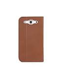 ForestGreen FHBL-205BRN Premium Folio Case for LG Optimus G Pro with Screen Protector Film -Retail Packaging - Brown